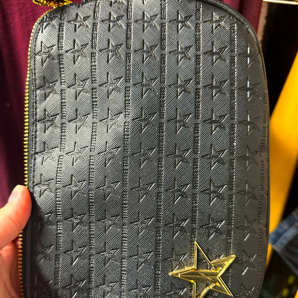 Jeffree star black crossbody, new without tags, never used